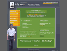 Tablet Screenshot of glykon.se